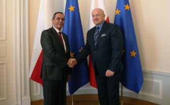 Jarosław Stawiarski, sekretarz stanu, przyjął J.E. Jorge Marti Martineza, Ambasadora Kuby