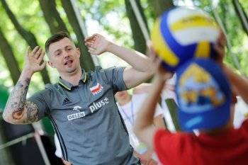 Lekcja siatkówki z Krzysztofem Ignaczakiem