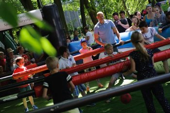 Mega piłkarzyki z Wojciechem Kowalewskim