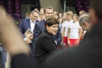 W uroczystej inauguracji team100 udział wzięła Premier RP Beata Szydło.