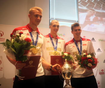 3 lipca 2017 roku w siedzibie PKOl odbyło się uroczyste powitanie młodych Mistrzów. W uroczystości wziął udział minister Witold Bańka, który pogratulował zawodnikom sukcesu.