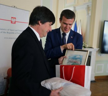 Chilijski minister sportu z wizytą w Polsce