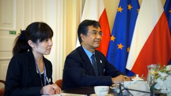 Minister Dariusz Rogowski gościł Ambasadora Japonii