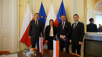 Parlamentarna Grupa Przyjaźni z Polską Zgromadzenia Państwowego Republiki Słowenii z wizytą w MSiT