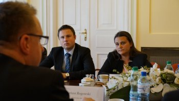 Parlamentarna Grupa Przyjaźni z Polską Zgromadzenia Państwowego Republiki Słowenii z wizytą w MSiT