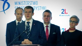 Konferencja prasowa "2 lata w Ministerstwie Sportu i Turystyki".