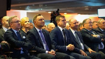Spotkanie Prezydenta RP Andrzeja Dudy i Ministra Sportu i Turystyki Witolda Bańki ze środowiskiem sportowym
