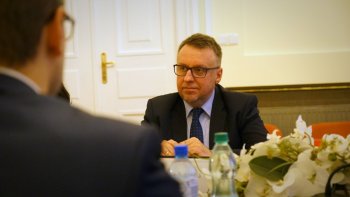 Zdjęcie wiceministra Rogowskiego