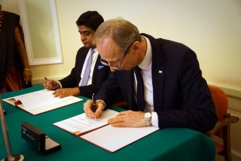 Wiceminister Spraw Zagranicznych Sri Lanki z wizytą w MSiT