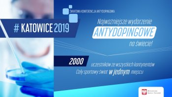 Katowice globalnym centrum walki z dopingiem!