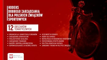 Uczciwość w sporcie, skuteczność w działaniu – Kodeks Dobrego Zarządzania dla Polskich Związków Sportowych