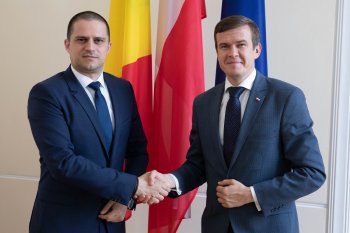Spotkanie Pana Ministra Witolda Bańki z Ministrem Turystyki Rumunii Panem Bogdanem Gheorghe Trifem