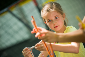 Dzień Dziecka w ogrodach Kancelarii Prezesa Rady Ministrów

Fot. Michał Szypliński