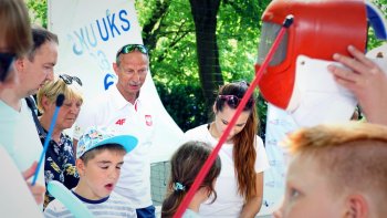 Dzień Dziecka w ogrodach Kancelarii Prezesa Rady Ministrów