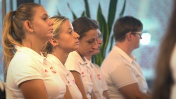 Na zdjęciu widoczne zawodniczki