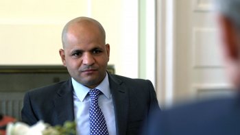 Chargé d’Affaires ambasady Egiptu Mostafa Ali  Abdelhalim Elsayed gościem Jana Widery, Podsekretarza Stanu MSiT