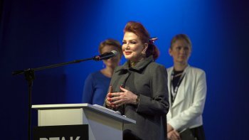 Minister Witold Bańka podczas World Travel Show 2018.