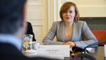 W spotkaniu uczestniczyła Sekretarz Stanu w MSiT Anna Krupka