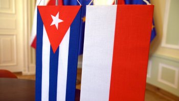 Ambasador Kuby z wizytą w MSiT. W spotkaniu uczestniczył Jan Widera.