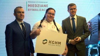 W wydarzeniu uczestniczył Minister Sportu i Turystyki oraz stypendyści programu &quot;Miedziane Rywalizacje&quot;
