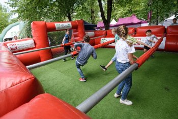 „Narodowy Dzień Dziecka” w ogrodach KPRM