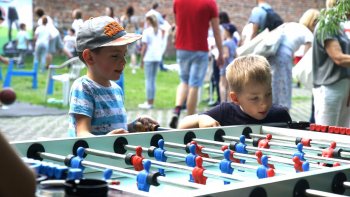 „Narodowy Dzień Dziecka” w ogrodach KPRM