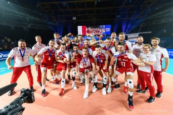 Biało-Czerwoni z brązowym medalem siatkarskiej Ligi Narodów 2019.